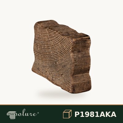 Capac Decorativ Grindă Lemn Poliuretan 7x9x3 cm