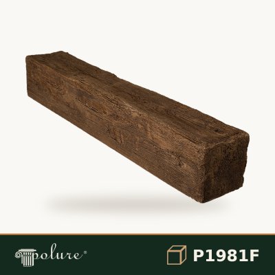 Grindă Decorativă Aspect Lemn Poliuretan 16x300x17 cm
