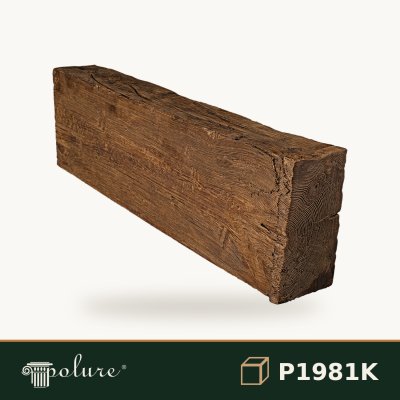 Grină Decorativă din Poliuretan Aspect Lemn 15x31 cm 3m