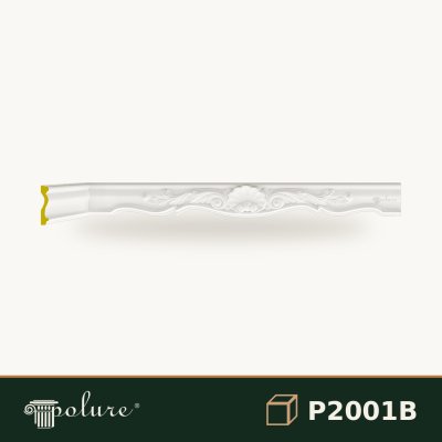 Brâu Decorativ Poliuretan P2001B cu Relief Clasic 12 cm