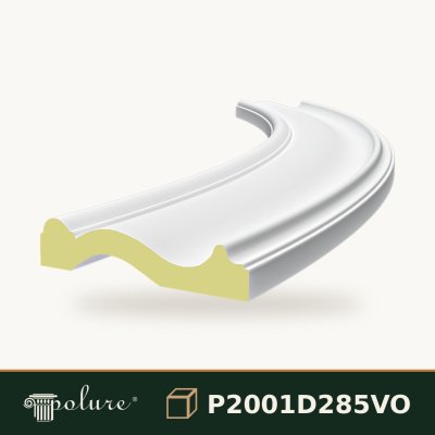 Arcadă Rotundă Poliuretan pentru Usi si Ferestre 3x105 cm
