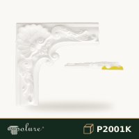 Bordură Decorativă de Colț din Poliuretan 46x46 cm