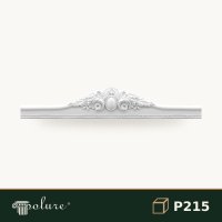 Fronton Decorativ Poliuretan 5x128x23 cm Uși și Ferestre