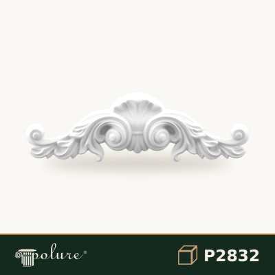 Fronton Decorativ din Poliuretan P2832 5x62x19 cm