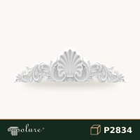 Coroana Decorativa din Poliuretan cu Scoica 10x85 cm