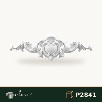 Coroana Decorativa Poliuretan 154 cm Fronton Clasic