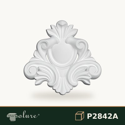 Fronton Decorativ din Poliuretan 93x91 cm Clasic