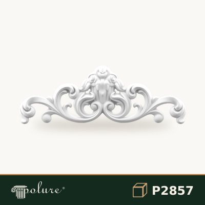 Fronton Decorativ din Poliuretan 31x89 cm P2857