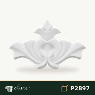 Ornament Decorativ Din Poliuretan 11x17 cm Motif Clasic