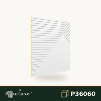 Panou Decorativ 3D Din Poliuretan 60x60 cm Traforat