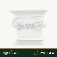 Capitel Pilastru Poliuretan cu Volute 7x22x19 cm