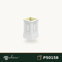 Bază decorativă pentru pilastru din Poliuretan 17x17x30 cm