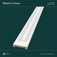 Pilastru Decorativ din Poliuretan 3x15x240 cm Panou Drept