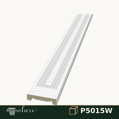 Pilastru Decorativ din Poliuretan 3x15x240 cm Panou Drept