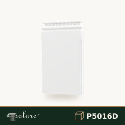 Bază Pilastru Poliuretan 3x20x31 cm Model Clasic
