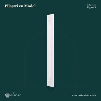 Pilastru Decorativ Poliuretan 4x18x177 cm pentru Perete