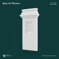 Baza Decorativa pentru Pilastru din Poliuretan 5x23x45 cm
