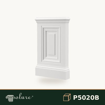 Bază de Pilastru din Poliuretan 4x23x36 cm Model Clasic