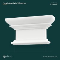 Capitel Poliuretan Pilastru Decorativ 8x32x17 cm