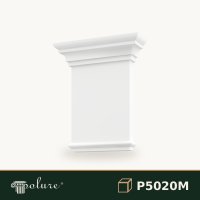 Capitel Pilastru Poliuretanic 7x26x31 cm Neoclasic