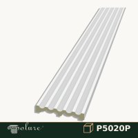 Stâlp Pilastru Canelat din Poliuretan 3x20x240 cm Decorativ