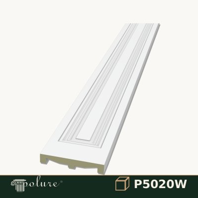 Pilastru din poliuretan decorativ panou neted 20x240 cm