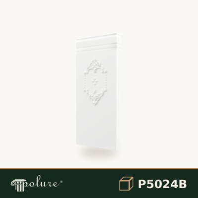 Baza Pilastru Ornamentala Poliuretan 7x29x65 cm