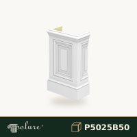 Bază decorativă pentru pilastru 14x28x46 cm din Poliuretan