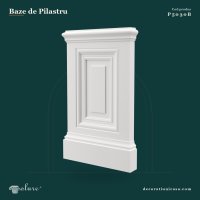 Baza Soclu pentru Pilastru din Poliuretan 5x34x56 cm