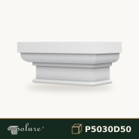 Capitel pilastru, produs decorativ din poliuretan 21x42x19 cm – P5030D50