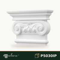 Capitel Pilastru Ionic din Poliuretan 9x42x29 cm