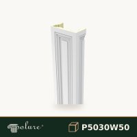 Pilastru decorativ din poliuretan 15x30x240 cm pentru coloane – P5030W50
