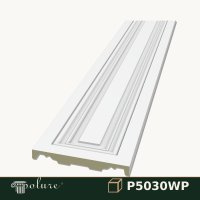 Pilastru din Poliuretan Neted pentru Perete 3x30x240 cm