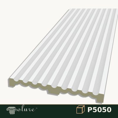Pilastru Canelat din Poliuretan 5x50x240 cm