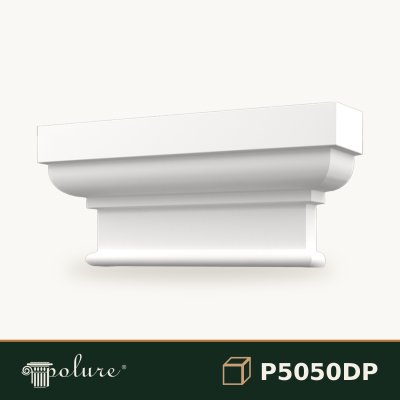 Capitel Pilastru Poliuretan Profile 15x69x32 cm