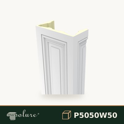 P5050W50 Pilastru decorativ din poliuretan 25x50x240 cm, fotografie produs