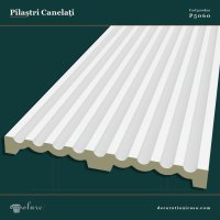 Pilastru Decorativ Canelat Poliuretan 6x60x240 cm