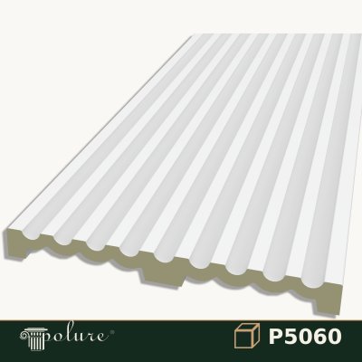 Pilastru Decorativ Canelat Poliuretan 6x60x240 cm