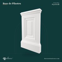 Bază Pilastru din Poliuretan 9x67x109 cm Baza Coloană