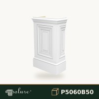 Bază de pilastru 33x66x109 cm, poliuretan decorativ – P5060B50