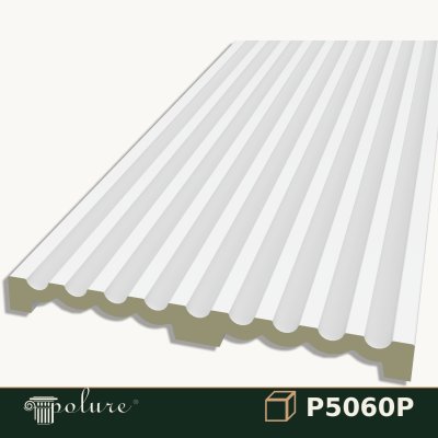 Pilastru Decorativ Canelat Poliuretan 6x60x240 cm