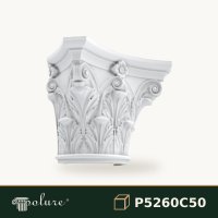 Capitel Decorativ Coloană din Poliuretan 54x109 cm