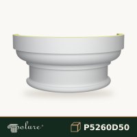 Capital de Coloană din Poliuretan 42x84x38 cm Motif Acanta