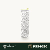 Jumătate de Coloană Decorativă Poliuretan 25x47x136 cm
