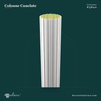 Coloană Canelată din Poliuretan 20x240 cm pentru Decor