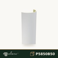 Semicoloană Decorativă Netedă din Poliuretan pentru Perete