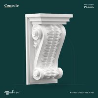 Consolă Decorativă Clasică din Poliuretan 8x12x21 cm