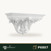 Consolă Decorativă din Poliuretan 10x34x17 cm Clasică