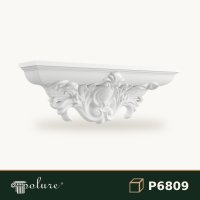 Aplica Decorativa din Poliuretan cu Frunze de Acant 11x51 cm