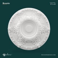 Rozetă din Poliuretan 49x49 cm Model Clasic pentru Tavan
